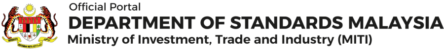 Official Portal, Department of Standards Malaysia